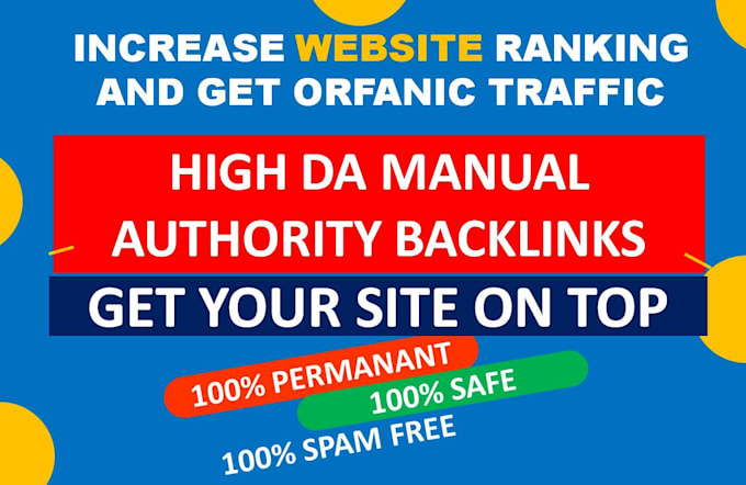 Gig Preview - Build 150 high authority tier 1 backlinks whitehat seo link building