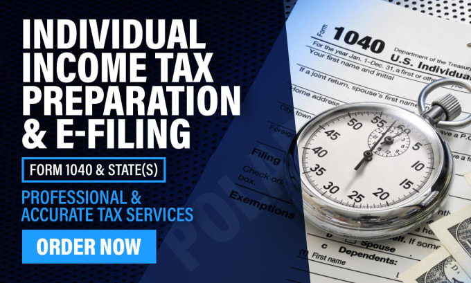 Gig Preview - Prepare your personal federal tax return 1040 and state tax return