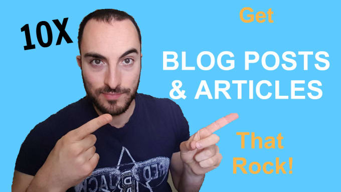 Gig Preview - Write articles and blog posts that are incredibly engaging