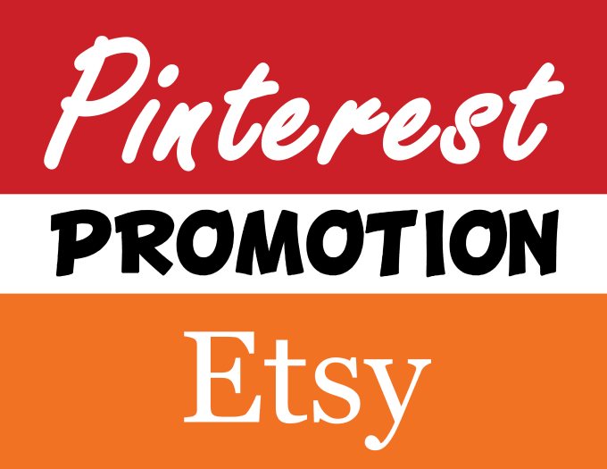 Gig Preview - Promote your etsy shop products to 100k pinterest audience