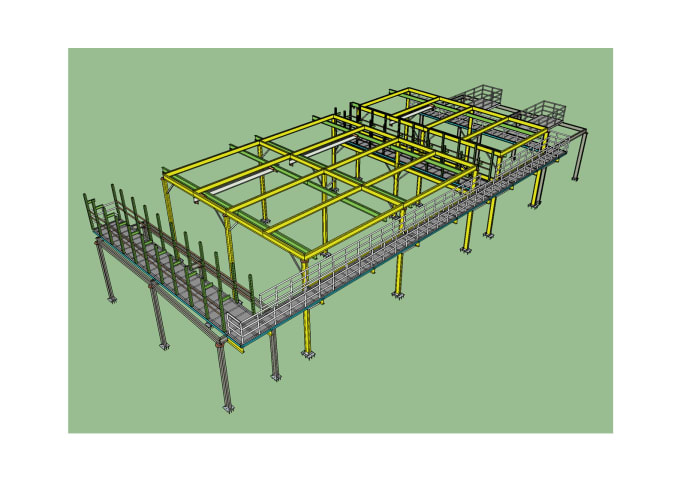 Gig Preview - Design any 3d steel weldment and structure models