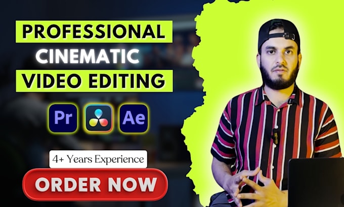 Bestseller - do any professional cinematic video editing