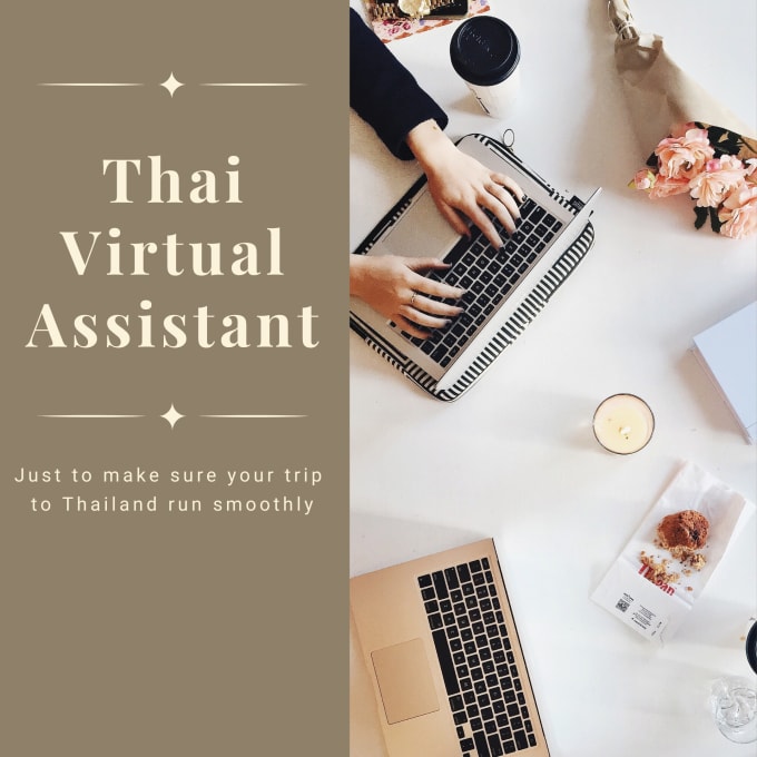 Gig Preview - Be your thai virtual assistant