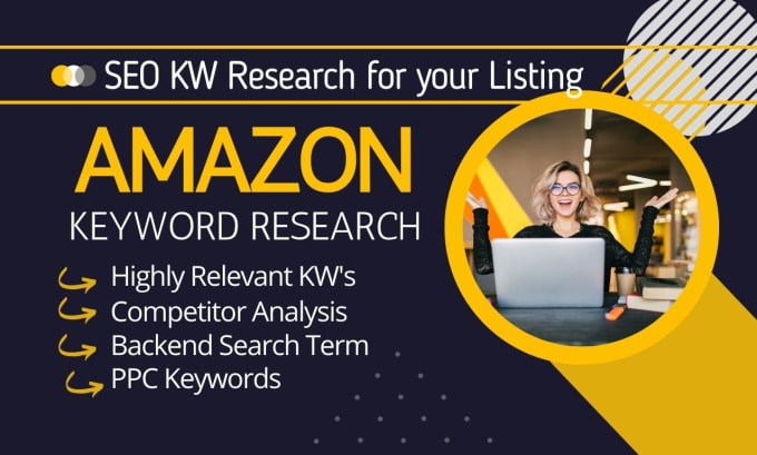 Gig Preview - Do amazon keyword research for fba and PPC using helium10