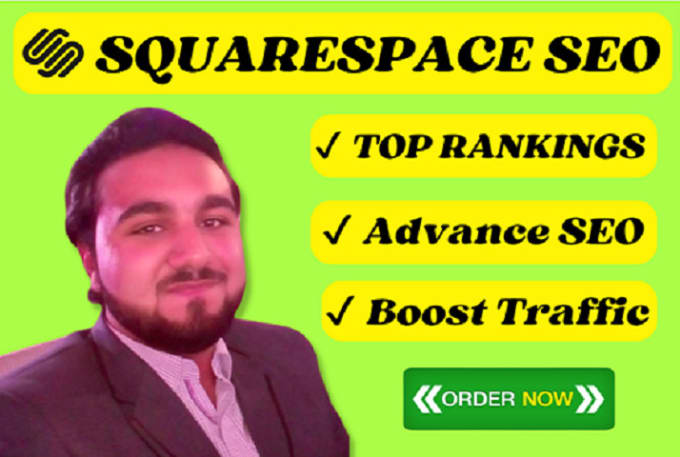 Gig Preview - Do complete squarespace seo for top ranking on google