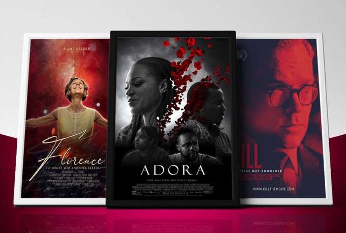 Gig Preview - Help you design your movie poster