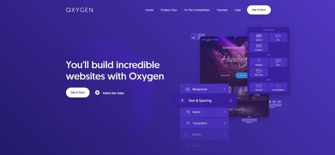 Gig Preview - Build wordpress website using oxygen builder