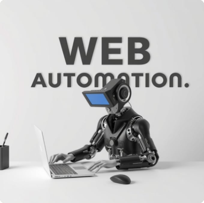 Gig Preview - Write a web automation solution to save you time and effort