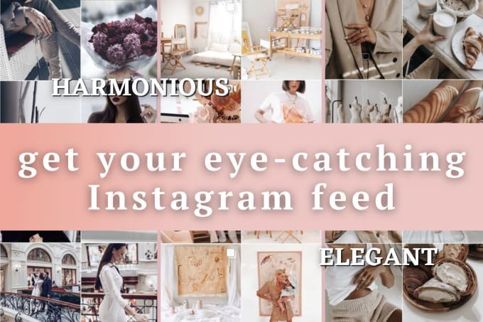 Gig Preview - Edit your photos for a harmonized instagram feed