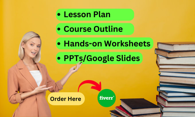 Gig Preview - Make perfect lesson plans and activities for any grade