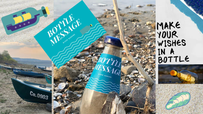 Gig Preview - Write and drop into the river your message in a bottle