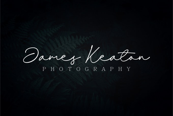 Gig Preview - Design photography logo watermark or signature