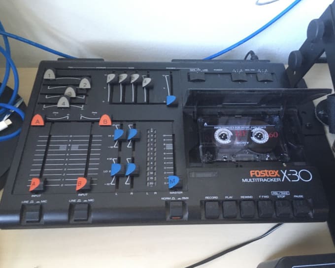 Gig Preview - Run your track through a fostex cassette tape recorder