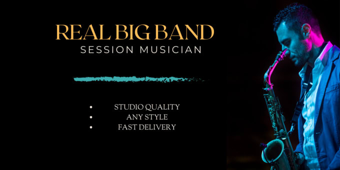 Gig Preview - Record a professional big band saxophones section