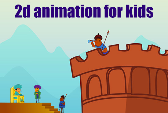 Gig Preview - 2d animation for kids