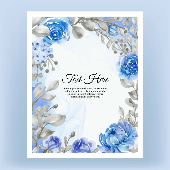 Gig Preview - Design your lovely wedding, birthday and event invitation