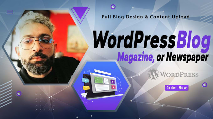 Gig Preview - Build a full wordpress blog, magazine, or newspaper website