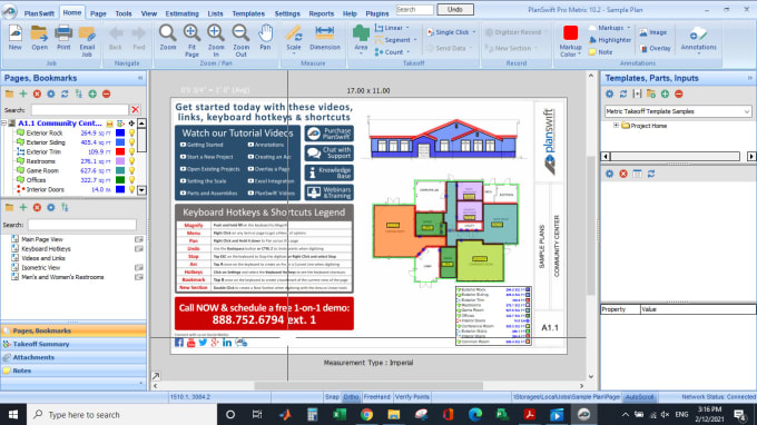 Gig Preview - Do construction quantities takeoff and cost estimation