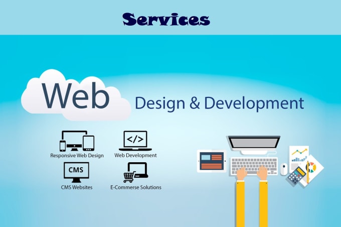 Gig Preview - Create responsive websites development and designing