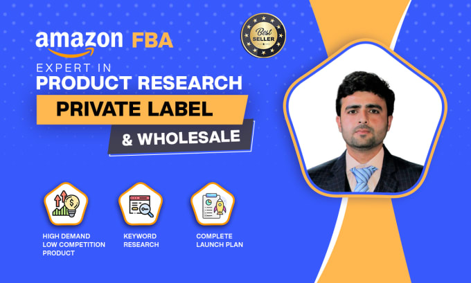 Bestseller - do amazon fba product research for private label and wholesale product research