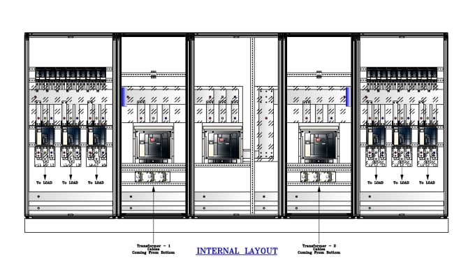 Gig Preview - Create low voltage panel board design and sld with autocad