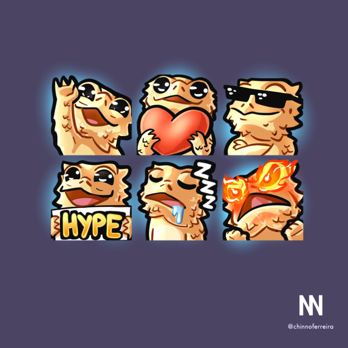 Gig Preview - Create custom twitch emotes or badges