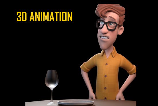 Gig Preview - 3d animation video cartoon and cartoon music video