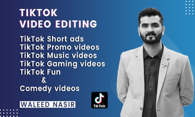 Gig Preview - Make the best tiktok video ads and product ads