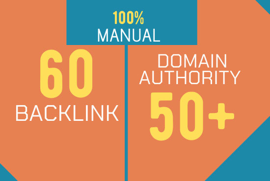 Gig Preview - 60 backlinks authority sites