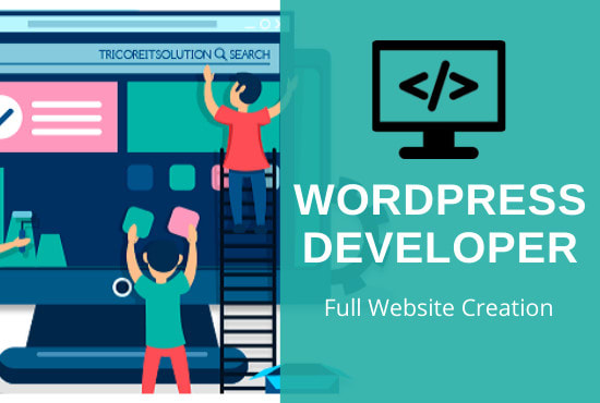 Gig Preview - Do wordpress website development