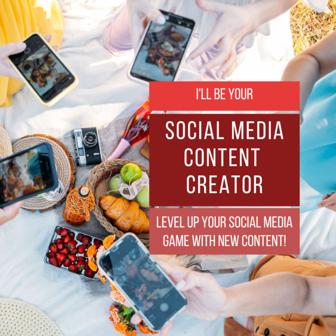 Gig Preview - Be your instagram social media manager and content creator