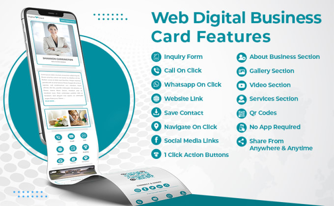 Gig Preview - Build you a digital business card like mini website in 24 hours