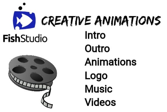 Gig Preview - Do youtube intro and outro video trailer or animated logo