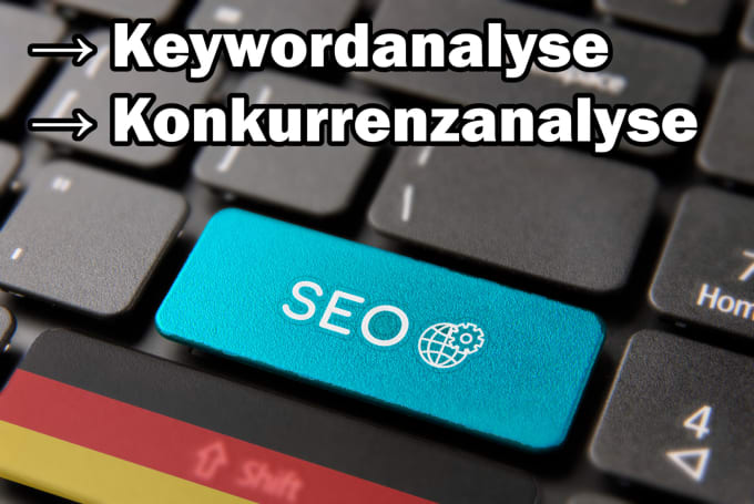 Gig Preview - Do a excellent SEO keyword research and competitor analysis for german websites