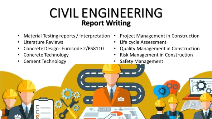 Gig Preview - Do  civil engineering related report writing