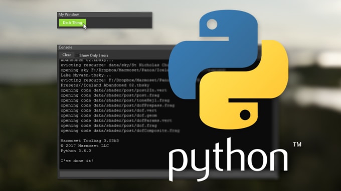 Gig Preview - Develop custom applications using python for excel data