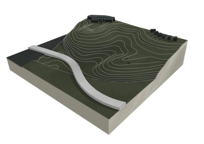 Gig Preview - Create a 2d landscape representation and 3d terrain model