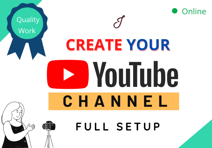 Gig Preview - Create,setup full SEO optimized  youtube channel