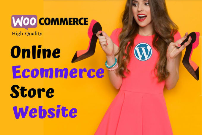 Gig Preview - Create online wordpress ecommerce website, woocommerce store