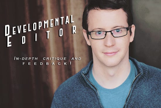 Gig Preview - Be the developmental editor for your book