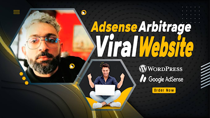 Gig Preview - Create complete viral adsense arbitrage website