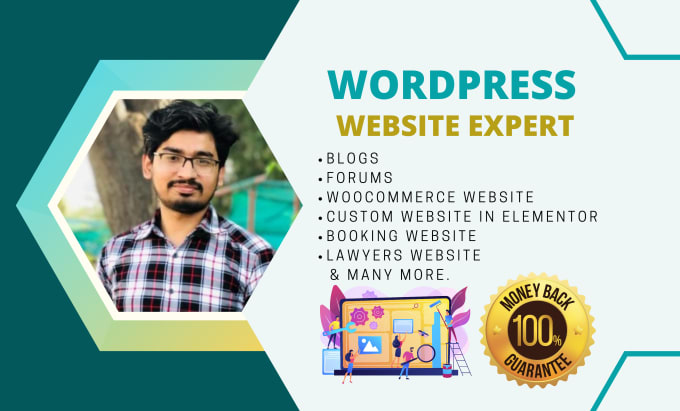 Gig Preview - Create a professional or responsive wordpress website