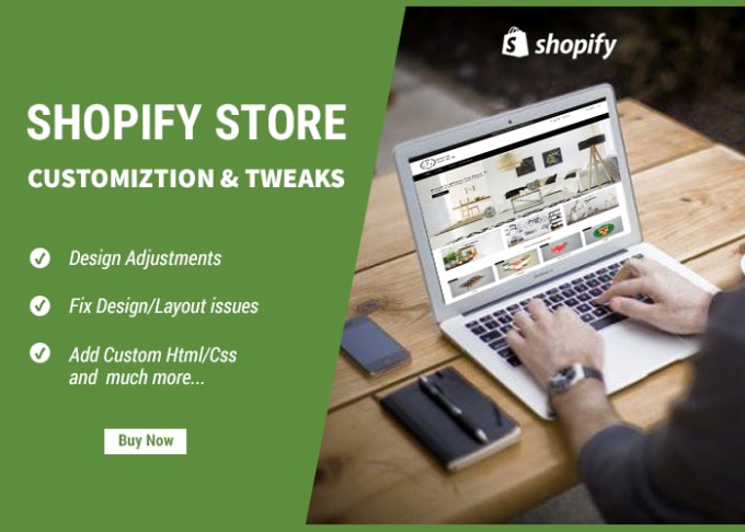 Gig Preview - Do shopify theme customization, and fix any css, liquid issues