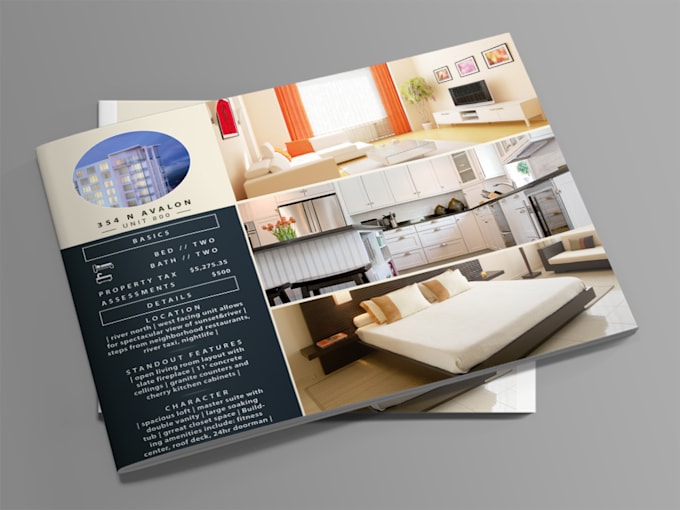 Gig Preview - Design real estate flyer or property feature sheet