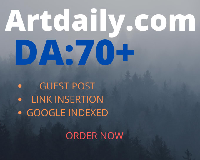 Gig Preview - Do guest post and link insertion on artdaily