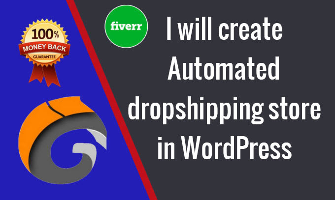 Gig Preview - Create automated dropshipping store in wordpress