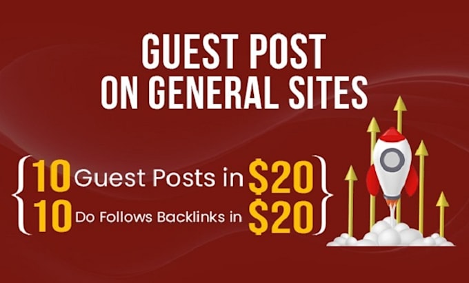 Bestseller - publish 10 guest posts on high da pa websites