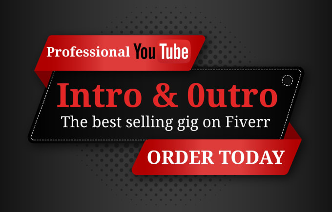 Gig Preview - Make youtube intro in just 1