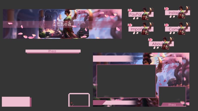 Bestseller - design the best twitch overlays for league of legends