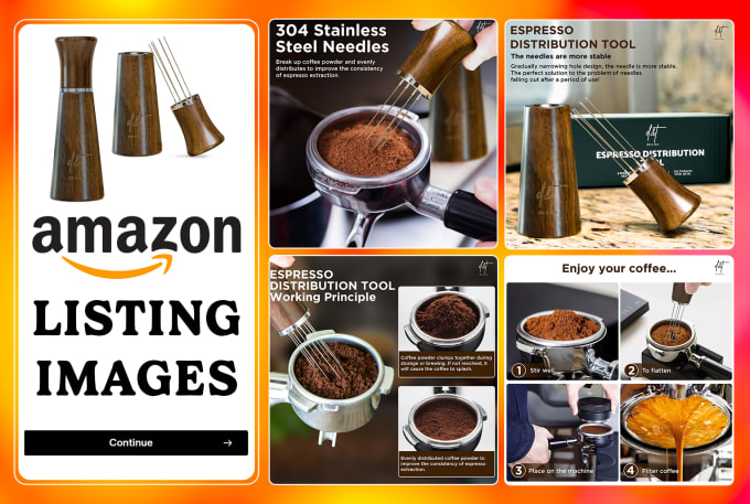 Gig Preview - Design amazon product listing images, amazon product photography editing